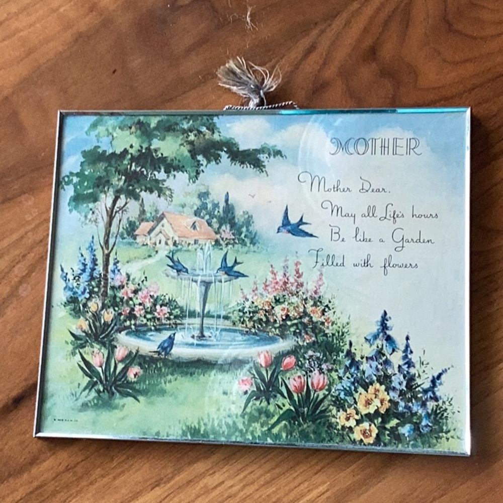 Vintage sign 10” x 8”